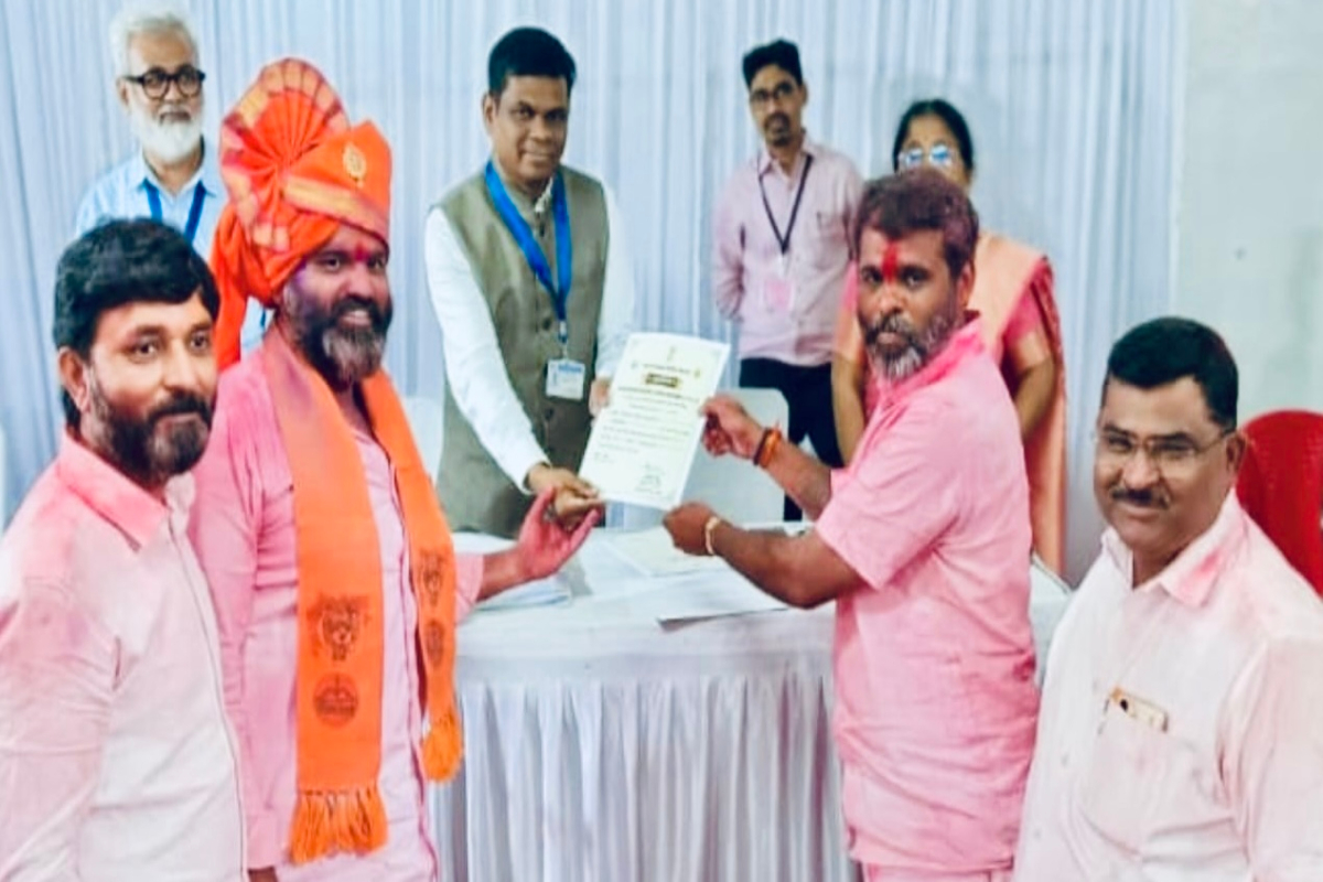 Municipal Corporator Certificate issued by Nashik Municipal Corporation