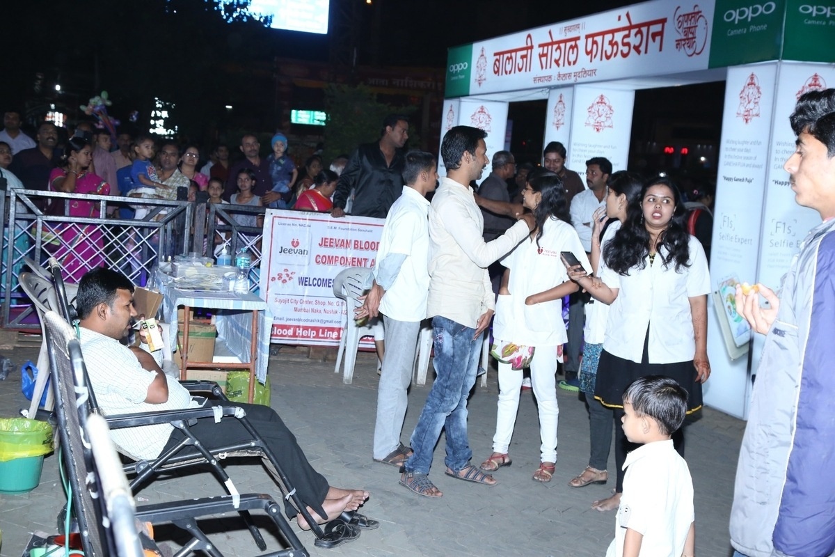 Blood donation camp organized by Balaji Social Foundation in 2022